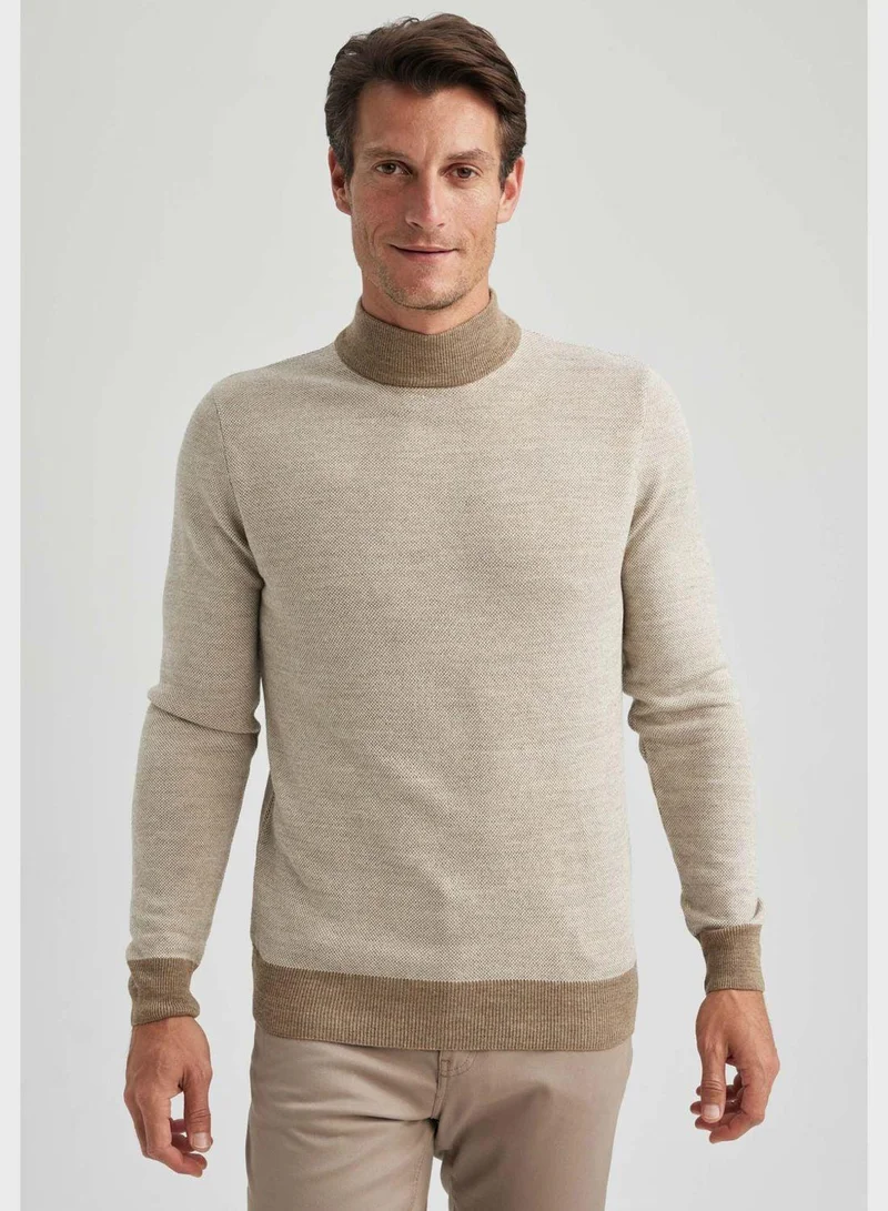 DeFacto High Neck Knitted Sweater