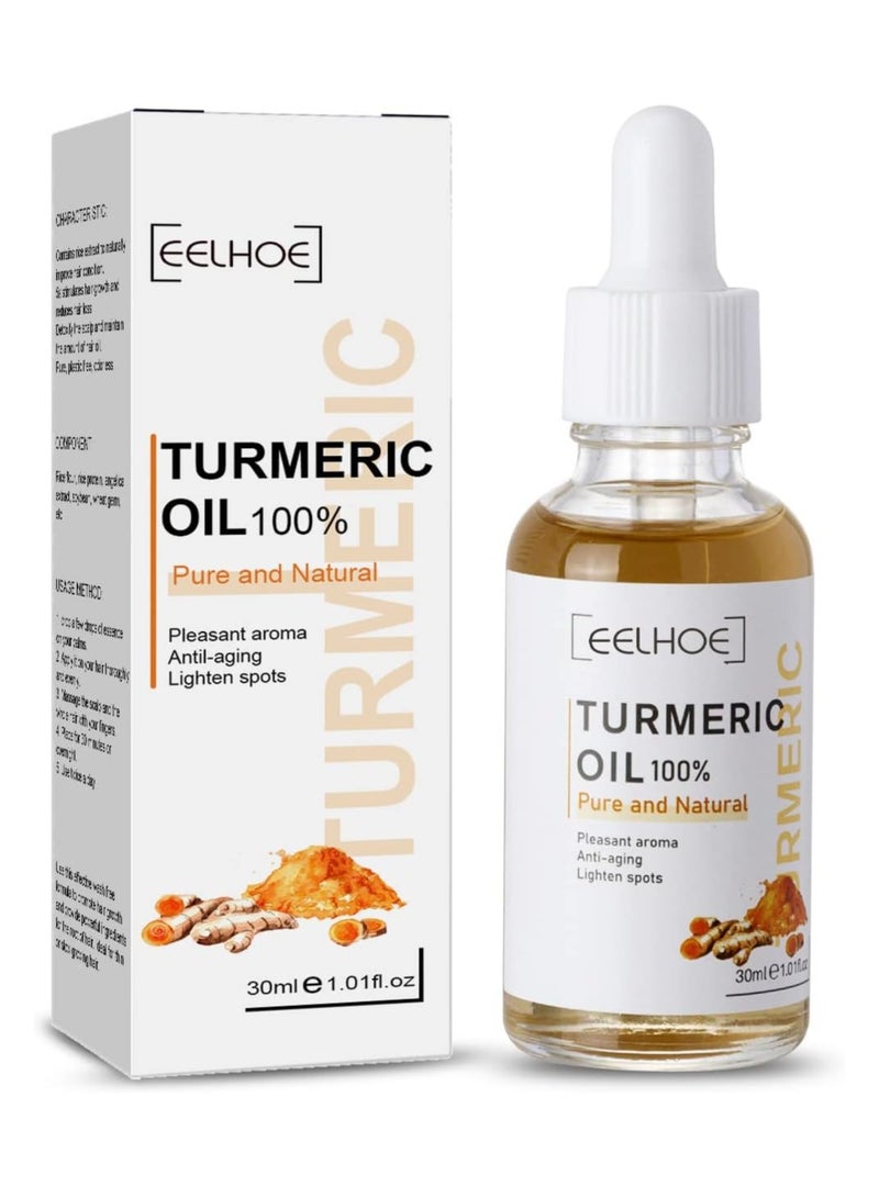 EELHOE Turmeric Dark Sp-ot Corrector Seru-m High Gloss Skin Care Moisturizing Repair Seru-m 30ml - Image 1