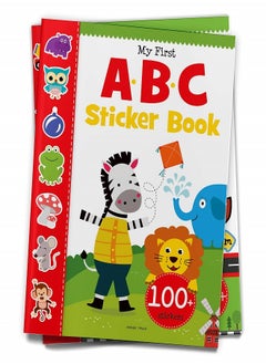 My First ABC Sticker Book  Exciting Sticker Book With 100 Stickers 