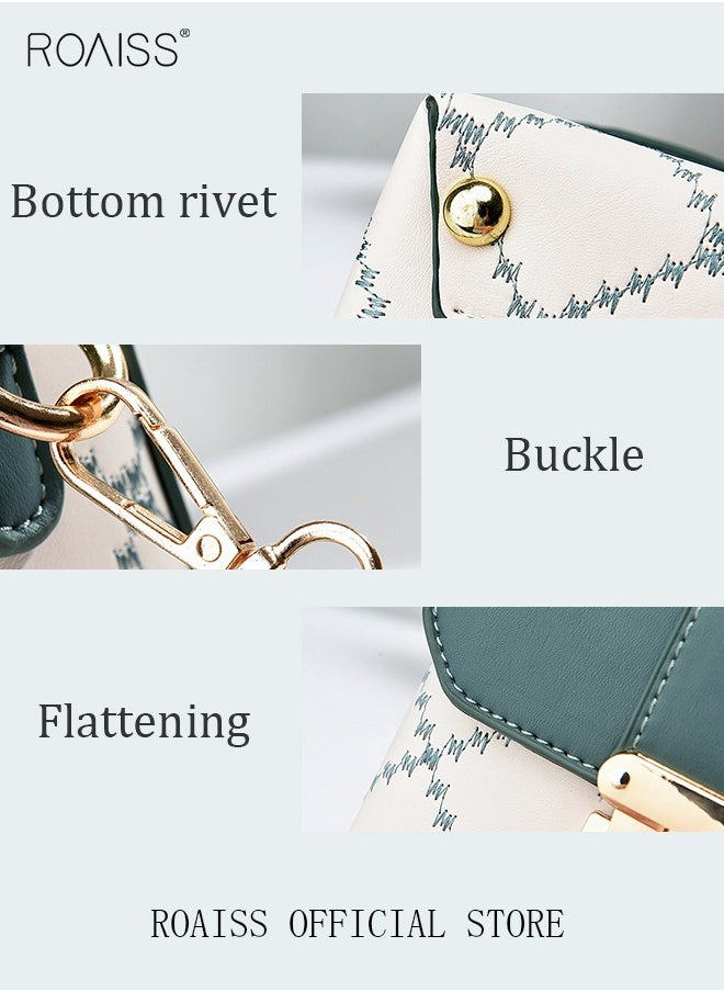 Vintage Mini Square Bag  Stylish and Versatile Smooth Zipper Large Capacity Quality Inside
