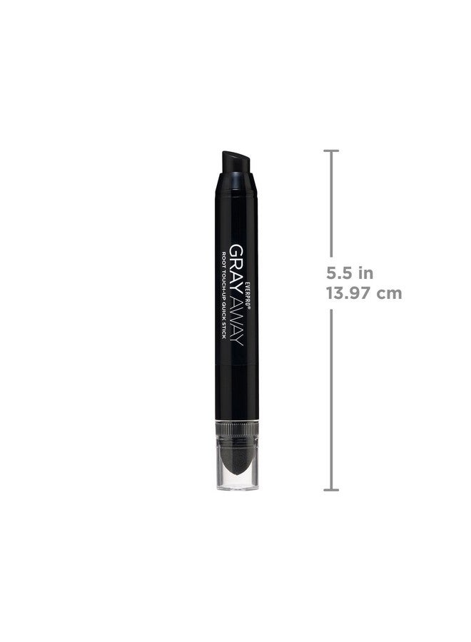 EVERPRO Gray Away Root Touchup Quick Stick, Black, 0.1 Oz - Image 5