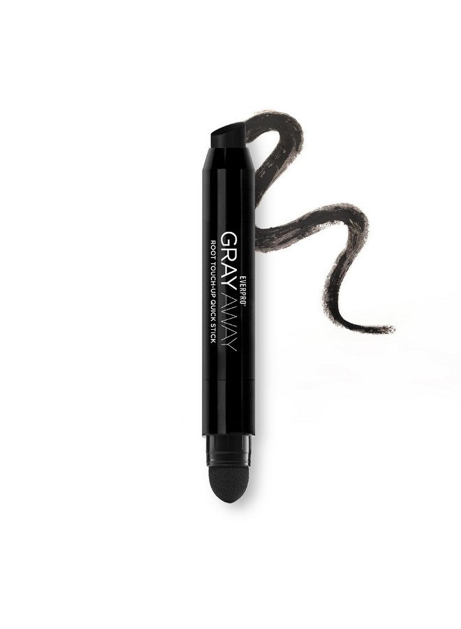 EVERPRO Gray Away Root Touchup Quick Stick, Black, 0.1 Oz - Image 4