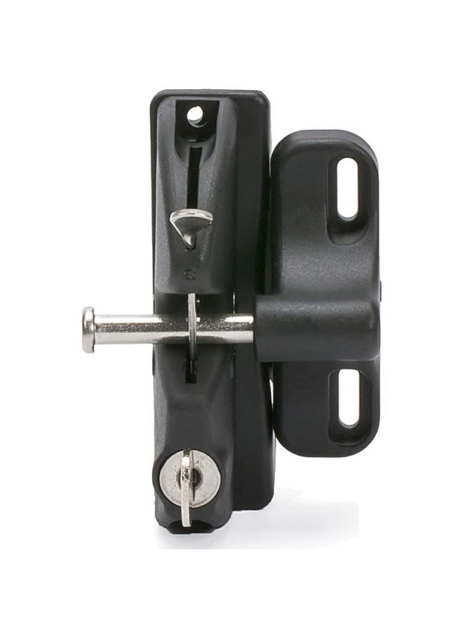 National Hardware National Hardware N346-201 V6201 LokkLatch in Black, 4-9/16"  - Image 2