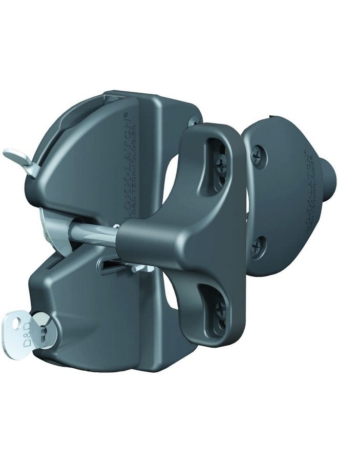 National Hardware National Hardware N346-201 V6201 LokkLatch in Black, 4-9/16"  - Image 3