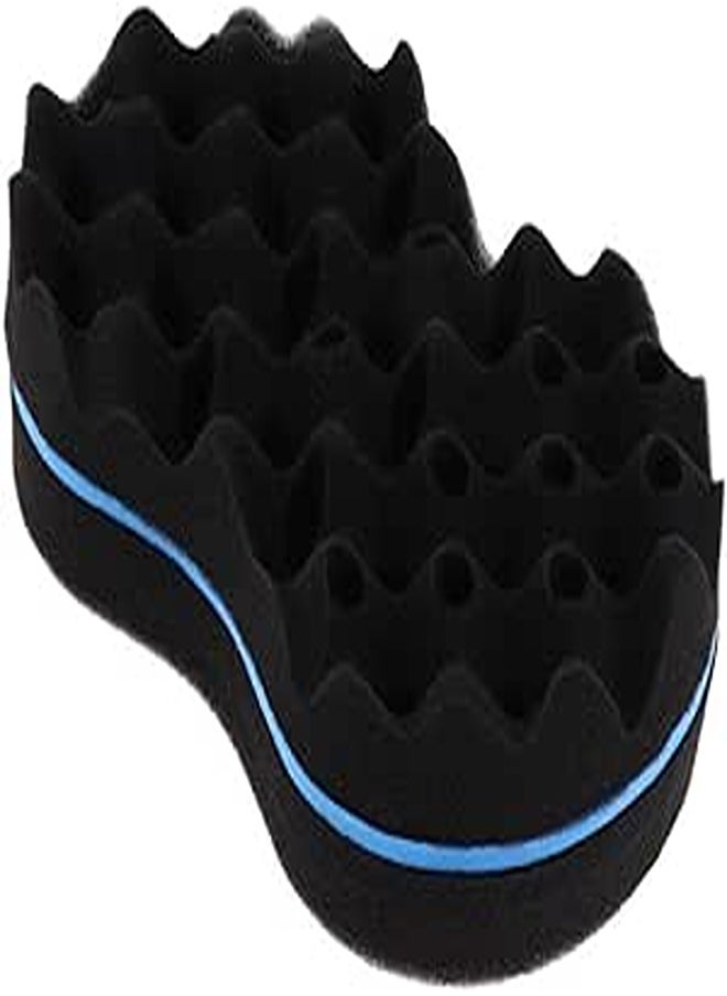 Generic - Thick Twist Brush Hair Sponge Barbers Natural Hair Coil Sponge Waves Hairstyle Sponge - Image 1