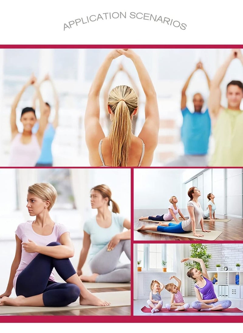 KHAJUL - 4-Piece Anti-Skid Slipper Socks for Women Non-Slip Grips & Straps, Ideal for Pilates, Yoga, Pure Barre, Ballet, Dance, Barefoot Workout - Image 1