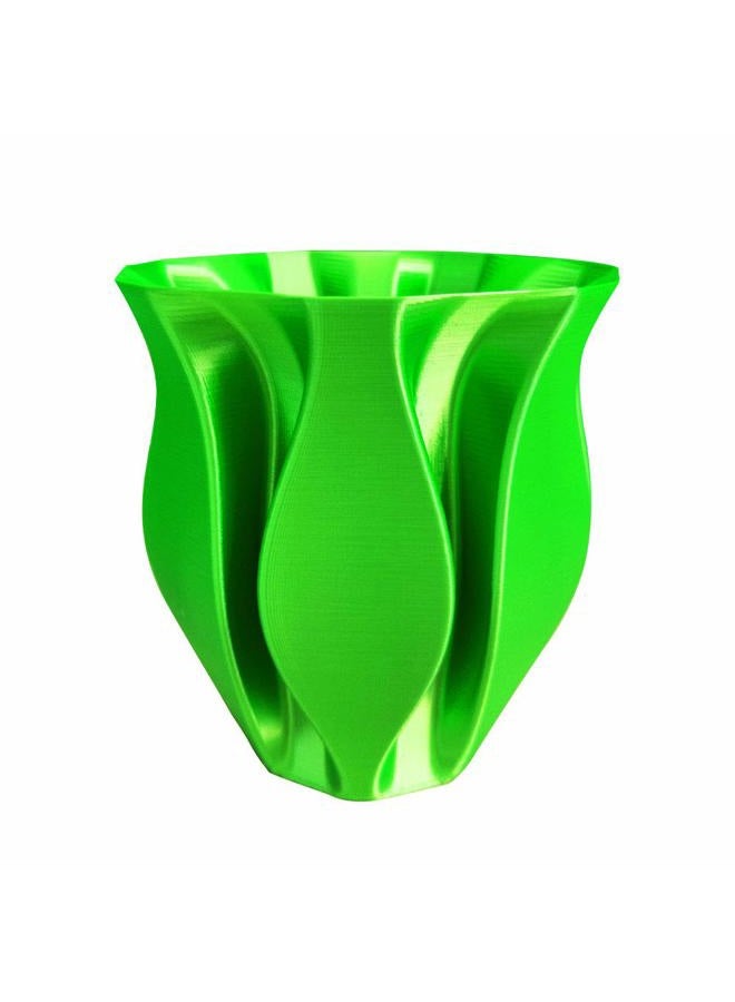 CC3D Silk Green PLA Filament 1.75mm 1KG 3D Printer Silky Shiny Metallic PLA Filament 3D Printing Materials Lime Green Color - Image 3