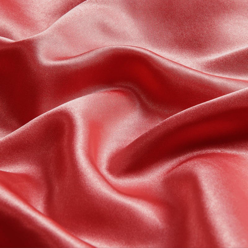 BEDELITE Satin Pillowcase for Hair and Skin  Super Soft and Cooling Similar to Silk Pillow Cases 2 Pack with Envelope Closure  Gift for Women Men(20""x36"" King Size  Baked Apple) - Image 3