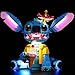 BrickSoul طقم إضاءة BrickSoul متوافق مع مجموعة بناء Lego 43249 Stitch تصميم محدث ملحقات الإضاءة تقنية إخفاء الكابلات للعرض مجموعة 43249 غير مدرجة - Image 3