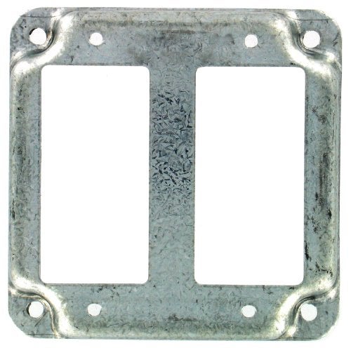 RACO Hubbell-Raco 809C 4" 2 Gfi Receptacle Cover - Image 3