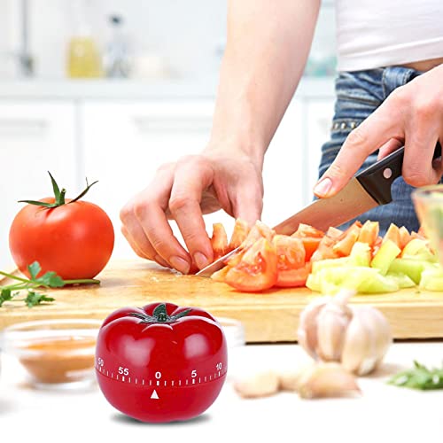 ATORSE Tomato Kitchen Cooking Timer Mechanical Count Down Reminder for Cooking Work|Home & Garden|Kitchen Dining & Bar|Kitchen Tools & Gadgets|Timers - Image 5