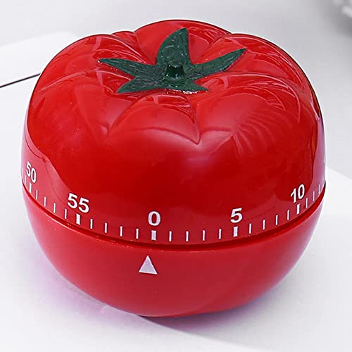 ATORSE Tomato Kitchen Cooking Timer Mechanical Count Down Reminder for Cooking Work|Home & Garden|Kitchen Dining & Bar|Kitchen Tools & Gadgets|Timers - Image 3