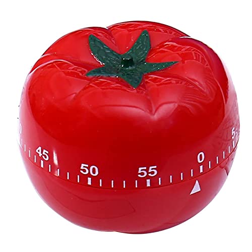 ATORSE Tomato Kitchen Cooking Timer Mechanical Count Down Reminder for Cooking Work|Home & Garden|Kitchen Dining & Bar|Kitchen Tools & Gadgets|Timers - Image 1