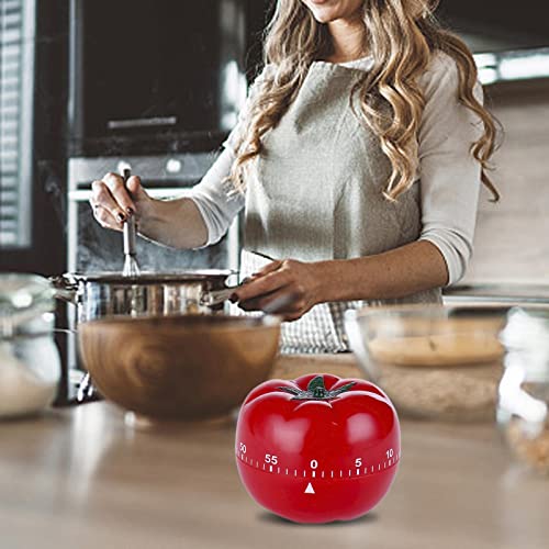 ATORSE Tomato Kitchen Cooking Timer Mechanical Count Down Reminder for Cooking Work|Home & Garden|Kitchen Dining & Bar|Kitchen Tools & Gadgets|Timers - Image 2