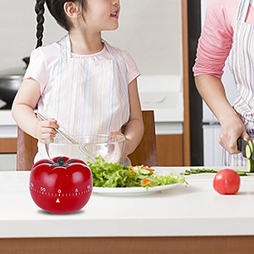 ATORSE Tomato Kitchen Cooking Timer Mechanical Count Down Reminder for Cooking Work|Home & Garden|Kitchen Dining & Bar|Kitchen Tools & Gadgets|Timers - Image 4