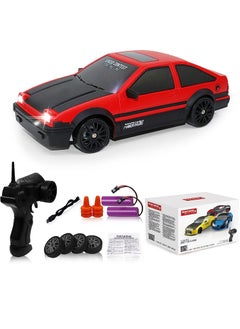 ORiTi Remote Control Car RC Drift Car 2.4GHz 1:24 Scale 4WD 15KM/H High Speed Model Vehicle with LED Lights Drifting Tire Racing Sport Toy Car - pzsku/Z18017FB34C222841D1A5Z/45/_/1715953837/91bdbc48-3798-4ba6-8278-52f4cd3504ca