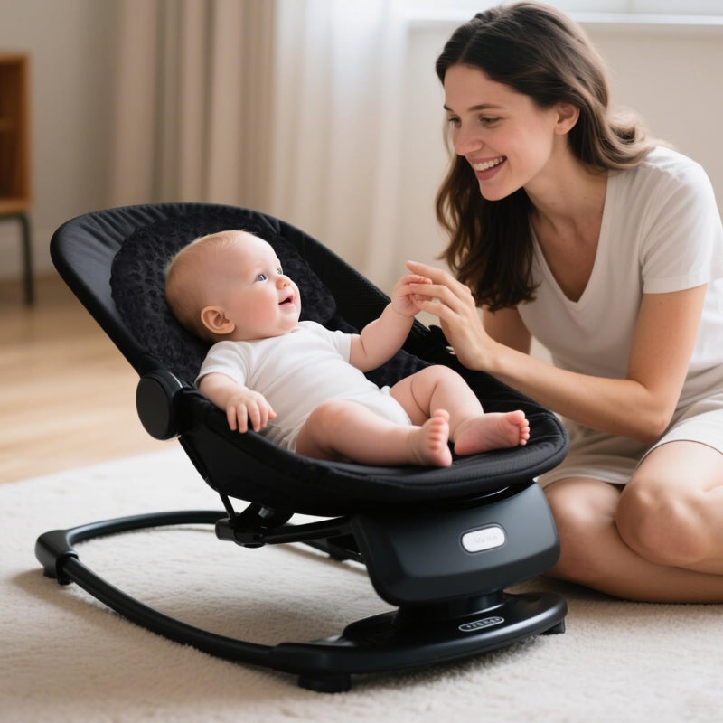 KAKIBLIN Infant Car Seat Insert, Carseat Insert Support for Newborn, Infant Car Seat Cushion Head Support for Baby Girls Boys,3D Air Mesh Baby CarSeat Cushion for CarSeats, Bouncer, Strollers, Swing - Image 4