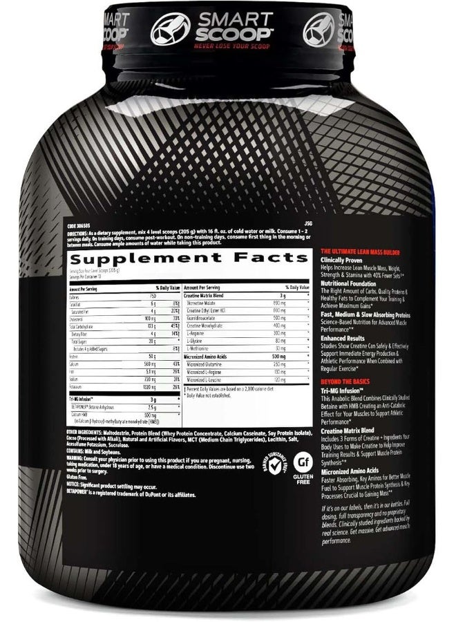 GNC Amp Mass XXX Nutritional Supplement - Chocolate - Image 2