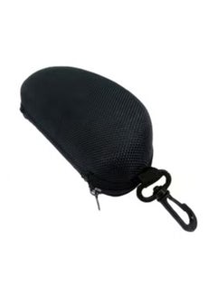 LOWHAT Glasses Case Eva Zipper Box Black Hook Sunglass Case Anti-Pressure Sunglass Box  - Image 3