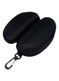LOWHAT Glasses Case Eva Zipper Box Black Hook Sunglass Case Anti-Pressure Sunglass Box  - Image 5