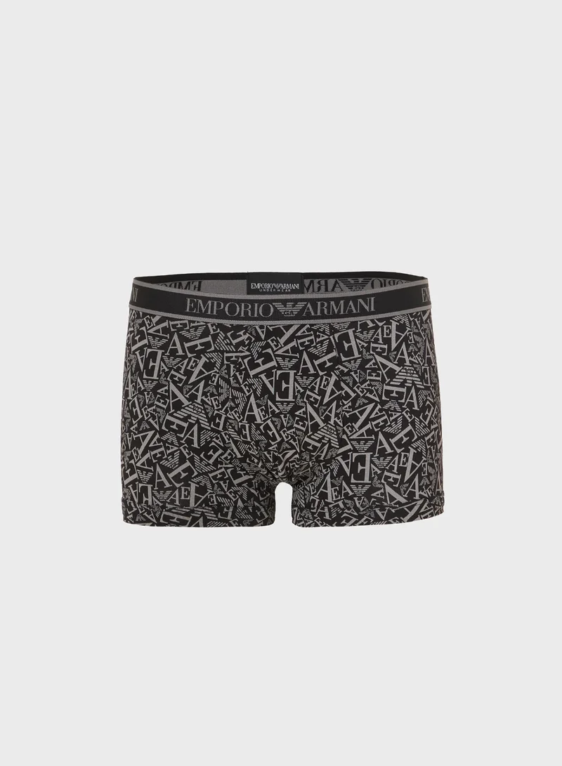 امبوريو ارماني 3 Pack Of Logo Boxers