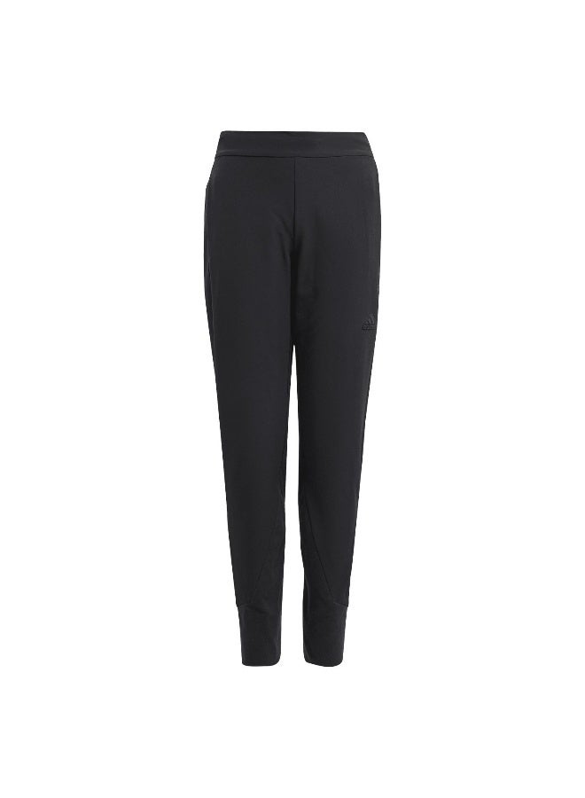 adidas Originals J Zne Q2 Pant Black Training Pants 7-8Y - Image 2