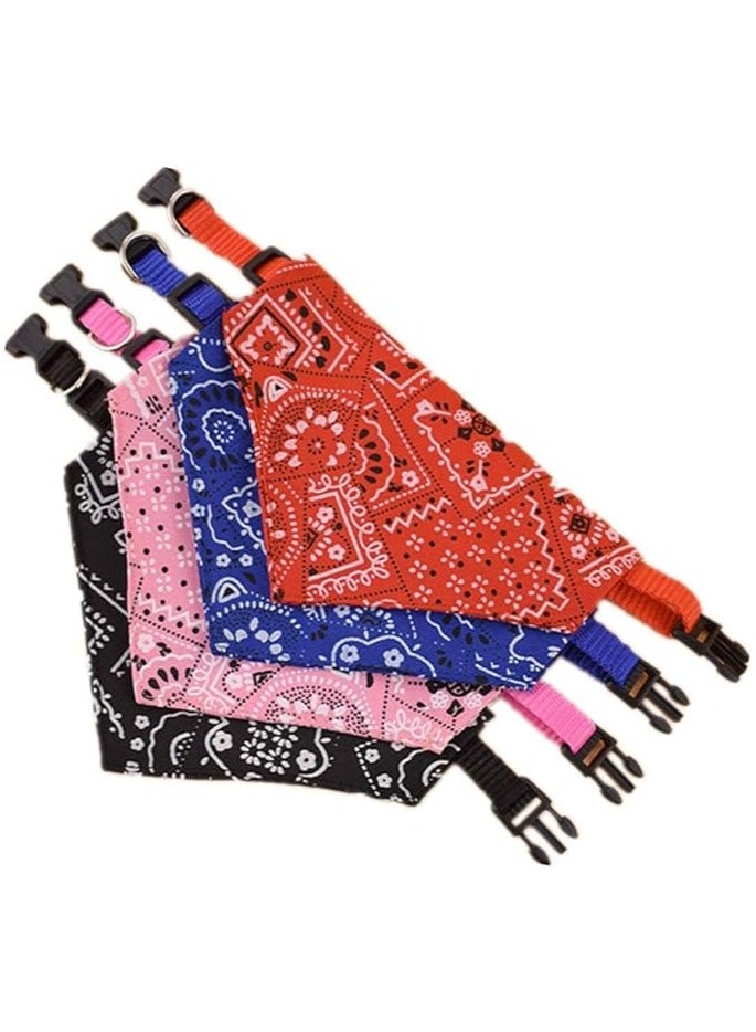 إيروريكس وشاح باندانا للكلاب بياقة مثلثة وقابل للتعديل وقابل للغسل للكلاب الصغيرة والمتوسطة - Image 1