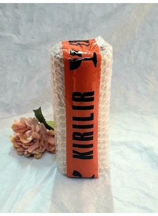 Saccura Dekor - Saccura Decor Vase Hermes Small Vase Orange Decorative Vase 195 cc - Image 1