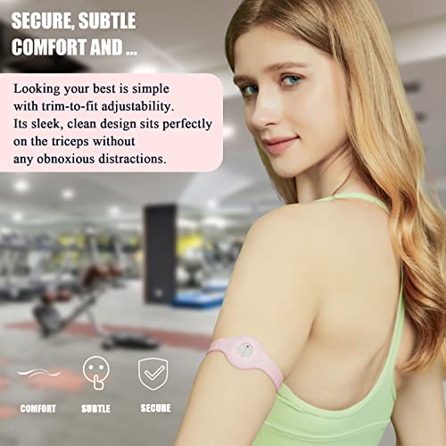 Divoti Sensor Cover Armband for Dexcom G7 | Adjustable, Trim-to-Fit CGM Holder | Adhesive-Free, Hypoallergenic Silicone | Secure, Comfortable Fit for Active Daily Wear & All Arm Sizes- Transparent - Image 5