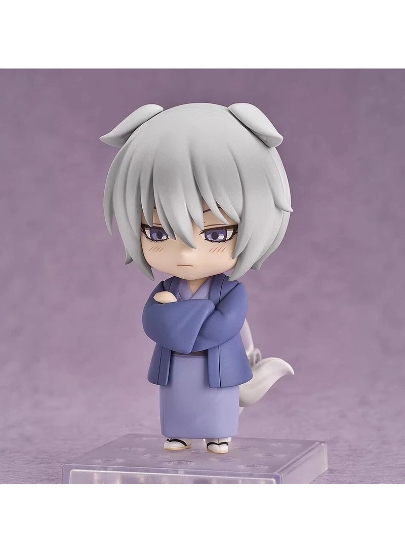 عام **تمثال أنمي توموي القابل للجمع 10 سم - تعابير وجه قابلة للتبديل، تمثال حركي للعرض المكتبي وهدية** - Image 4