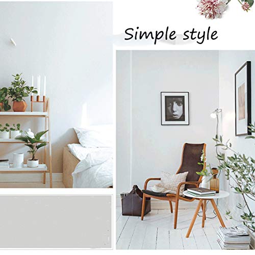 Micpolo 15.7"x197" White Wallpaper Matte White Contact Paper Waterproof Peel and Stick Self Adhesive Wallpaper Removable Vinyl Decorative for Desk Wallcovering Furniture Countertop Cabinet - Image 5