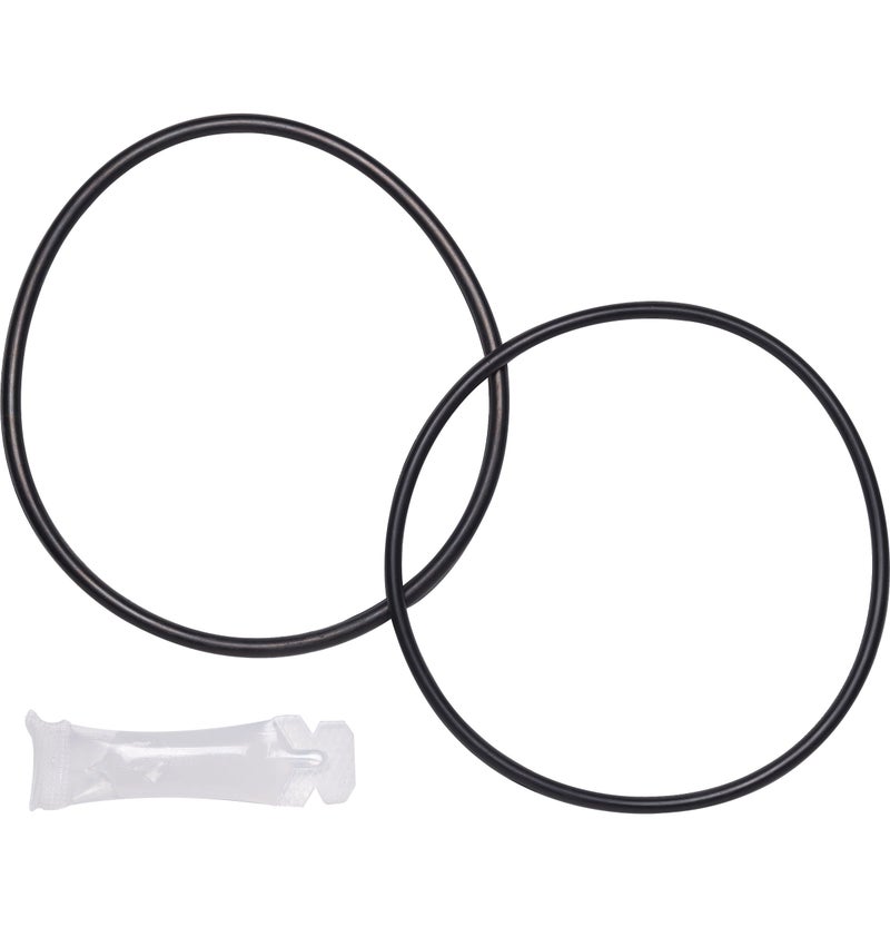 GE Replacement ORing for Home Water Filtration System GXWH20 GXWH04 GXRM10RBL GX1S01R Prevents Liquid Leaking from 34 Sink Water Filter System 2 Different Rings 1 Tube of Lubricant