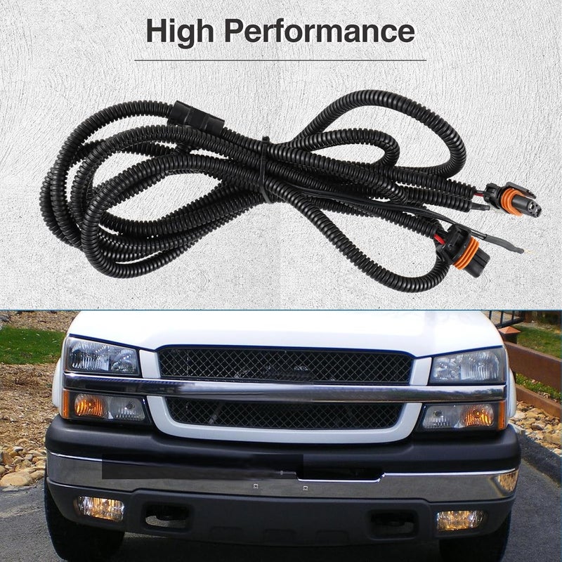HIMARKLIF Fog Light Wiring Harness Kit for Chevrolet Silverado - Image 5