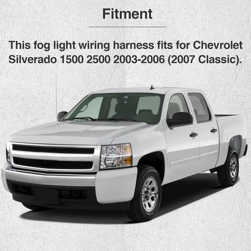 HIMARKLIF Fog Light Wiring Harness Kit for Chevrolet Silverado - Image 4