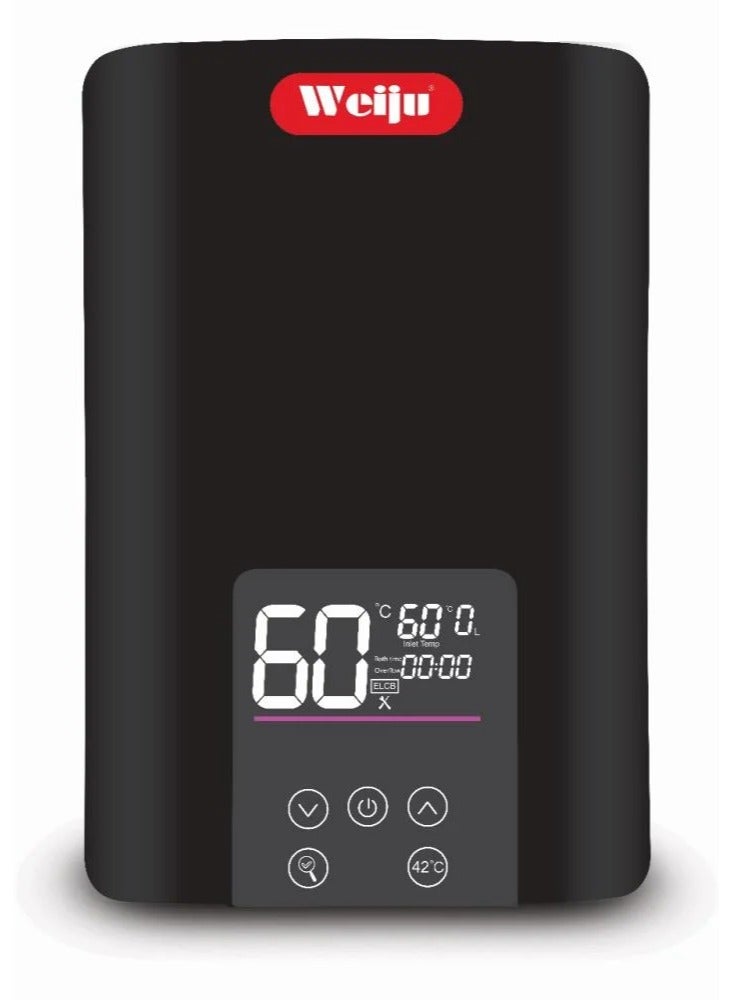 Weiju Instant Electric Water Heater Black 7500W - Image 1
