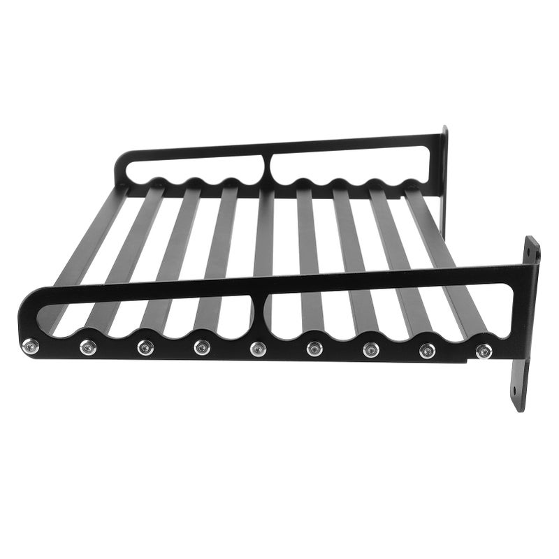 Wall Mounted Microwave Oven Shelf Bracket Storage Rack Holder Household Kitchen Organizer50x40cm - Image 5