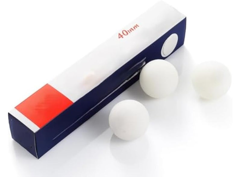 Table tennis balls, 40mm, durable training ping pong balls - 6-pack - Image 2