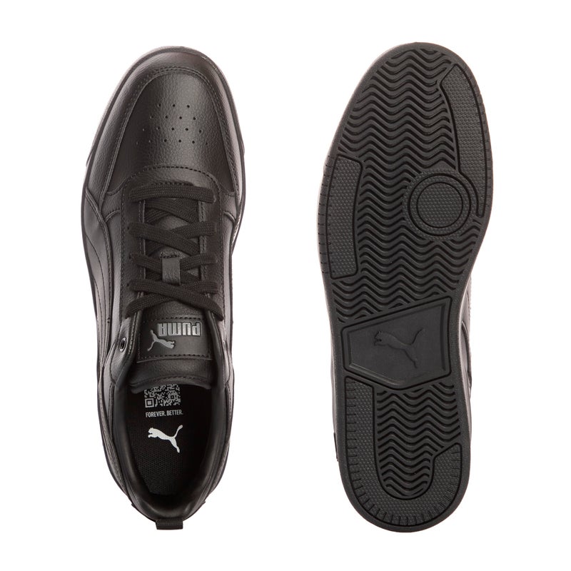 PUMA Dribble Unisex Black Sneakers - Image 4
