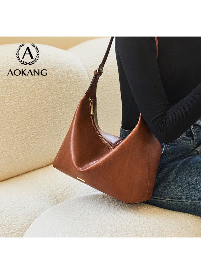 Aokang Women's Handbag, Trendy And Fashionable, Large Capacity Tote Bag, Light Luxury Versatile Crossbody Shoulder Bag, Birthday Gift For Girlfriend Or Wife - Image 1