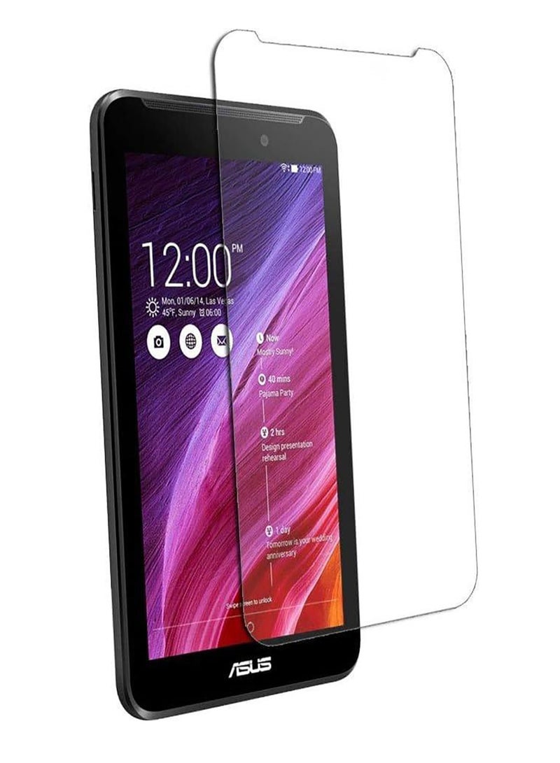 شاشة حماية من الزجاج المقوى ل اسوس ميمو باد 7 شفاف For ASUS MeMO Pad 7 (ME170C) 