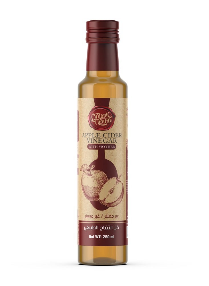 Organic Nation Apple Cider Vinegar 250ml - Image 1