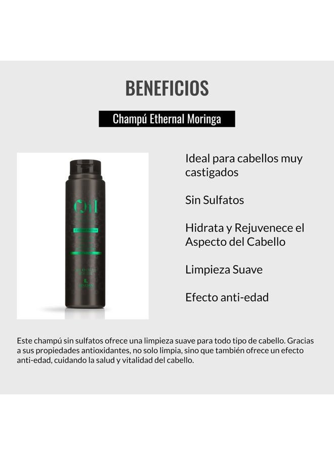 Lendan ETHERNAL MORINGA SHAMPOO 300 ML -11OZ. - Image 3