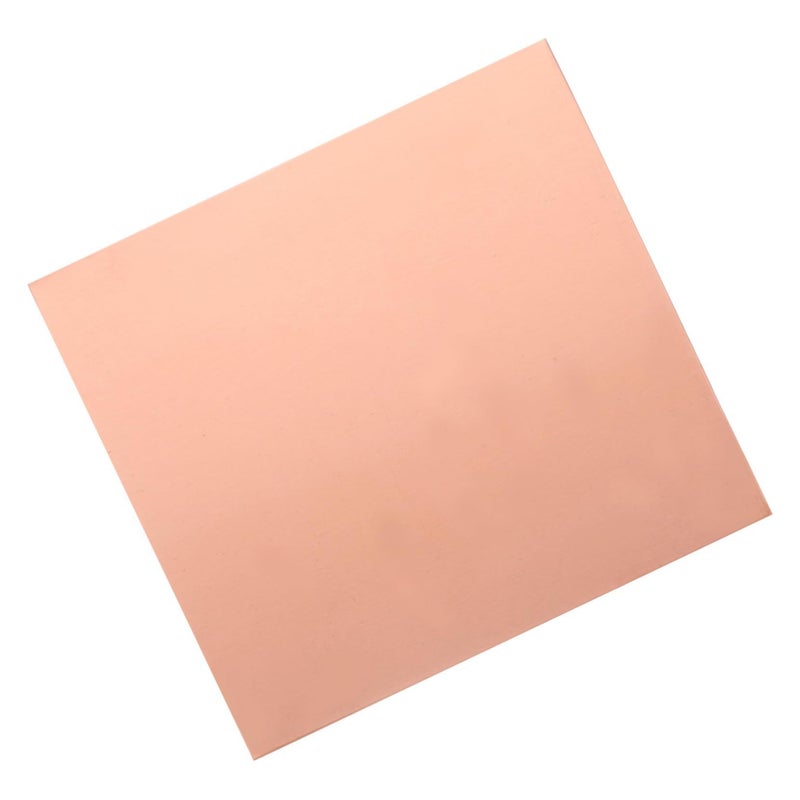 لوح نحاس نقي 15x15 سم سمك 0.05 مم للحرف والمجوهرات - Image 2