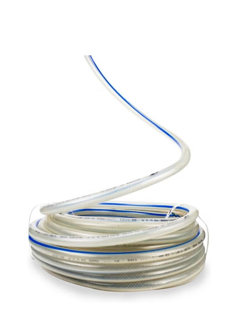 Mermaid - MermaidSuction Steel Wire Hose Spiral Steel Wire, High-Pressure Flexible Vinyl Hose Heavy Duty Clear Suction Tube, Non-Toxic (2-1/2 inch X 20M) - Image 1