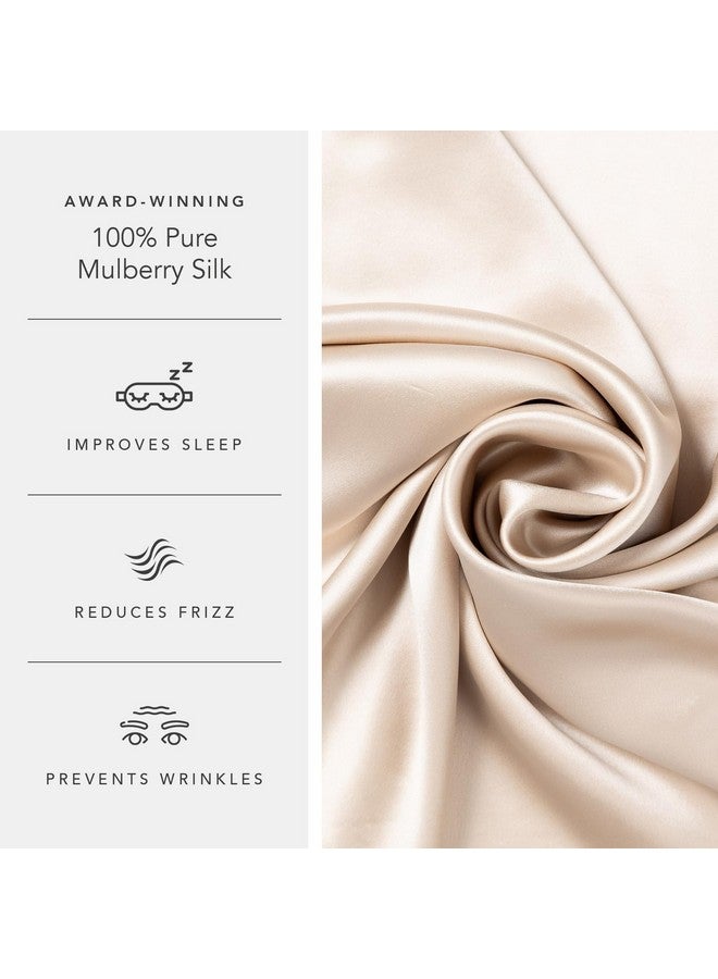 Fishers Finery 25mm 100% Pure Mulberry Silk Pillowcase, Good Housekeeping Winner (Taupe, Standard) - Image 5