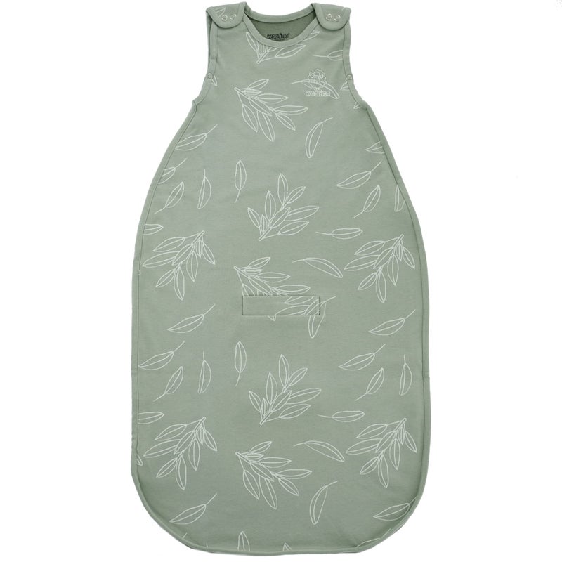 Woolino 4 Season Ultimate Baby Sleep Sack â€“ Merino Wool Baby Sleeping Bag, Organic Cotton Outer, Temperature Regulating Wearable Blanket, All Season, 2 Monthsâ€“2 Years - Sage - Image 1