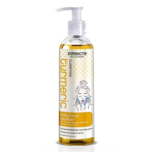 Dermactin-TS Turmeric Cleanser Daily Facial Cleanser 8 Ounce - Image 1