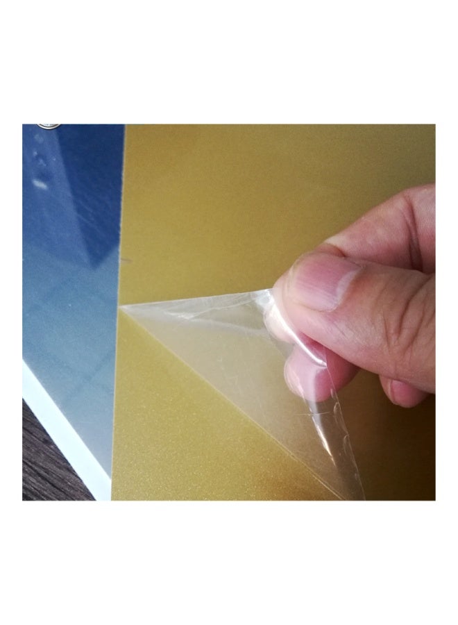 Kalon Premium A4 Sublimation  Aluminum Metal Sheets GOLD Finishes Glossy PACK OF 10PCS - Image 4