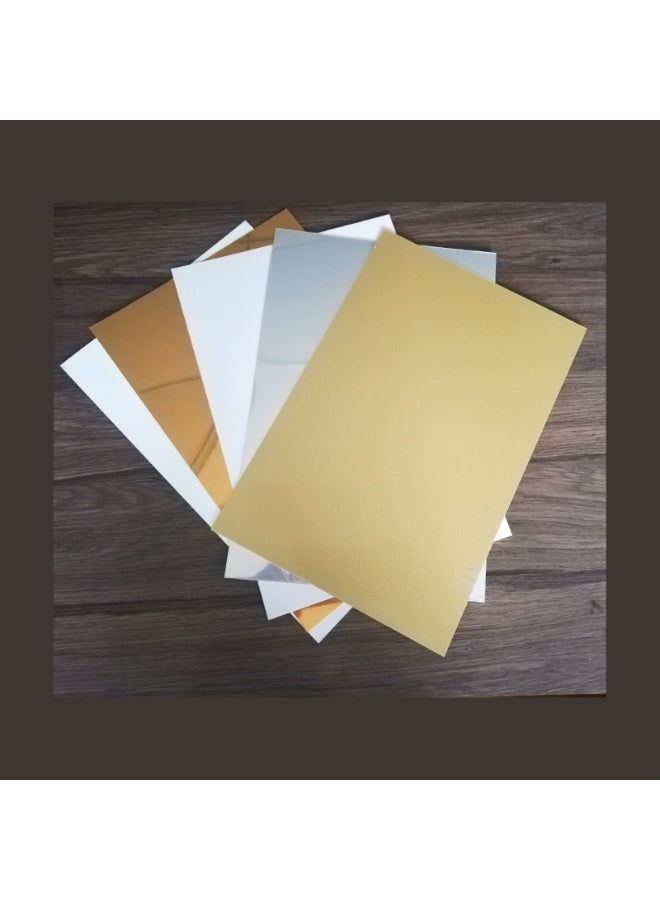 Kalon Premium A4 Sublimation  Aluminum Metal Sheets GOLD Finishes Glossy PACK OF 10PCS - Image 3