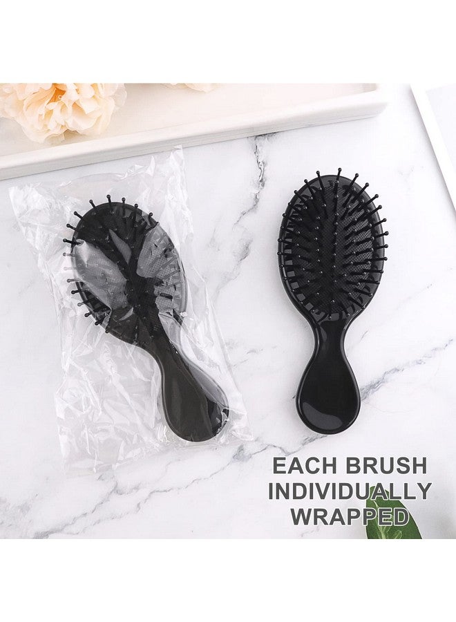 اتش كيو اس ال سوند 20 قطعة من فرش الشعر الصغيرة السائبة، شعيرات ناعمة ملفوفة بشكل فردي تضيف تدليكًا لامعًا لفروة الرأس وفك تشابك الشعر، آمنة لجميع أنواع الشعر المستعار (أسود ساطع) - Image 4